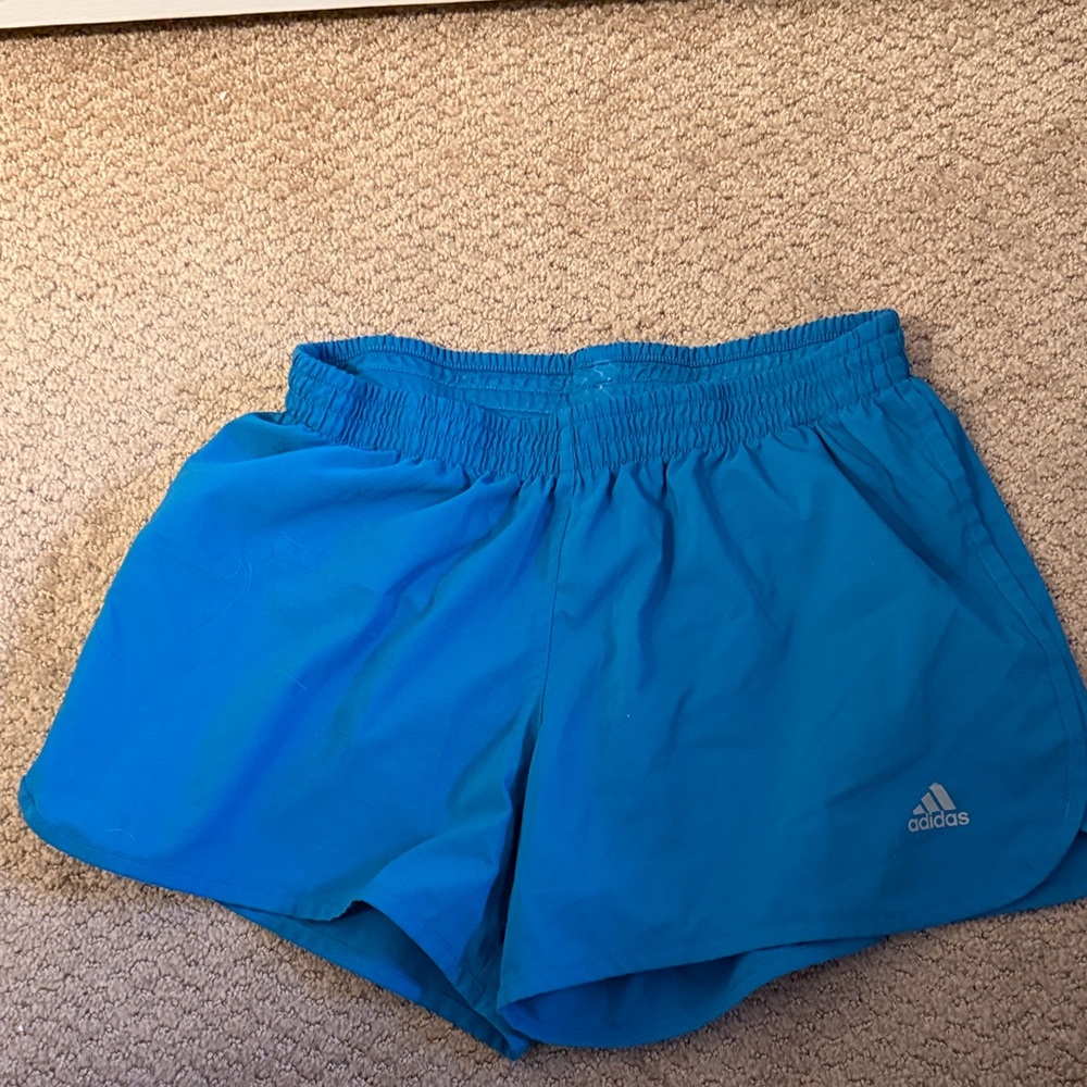 Nike and Adidas Womens Running Shorts Set - Black, Yellow, Blue - Picture 4 of 7